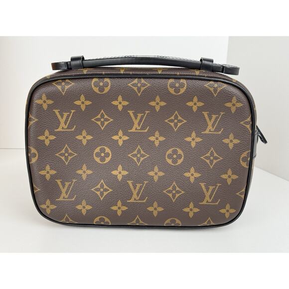 Louis Vuitton S Lock Monogram Macassar Canvas Crossbody Bag - Picture 5 of 15
